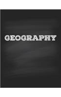 Geography Notebook