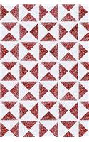 Journal Notebook Triangles With Dots Pattern 13