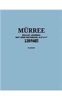 Murree Bullet Journal, Bluebird, Dot Grid Notebook, 8.5