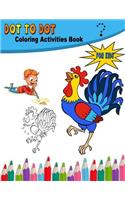 Dot To Dot Coloring Activities Book