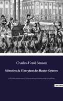 Mémoires de l'Exécuteur des Hautes-Oeuvres