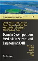 Domain Decomposition Methods in Science and Engineering XXIII