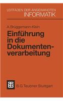 Einführung in Die Dokumentenverarbeitung