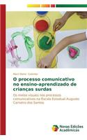 O processo comunicativo no ensino-aprendizado de crianças surdas
