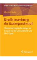 Rituelle Inszenierung Der Staatengemeinschaft