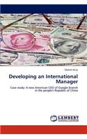 Developing an International Manager