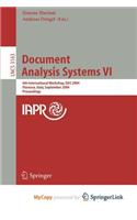 Document Analysis Systems VI
