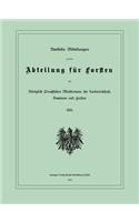 Amtliche Mitteilungen Aus Der Abteilung Für Forsten Des Königlich Preußischen Ministeriums Für Landwirtschaft, Domänen Und Forsten