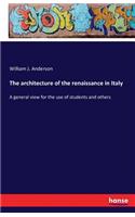 architecture of the renaissance in Italy