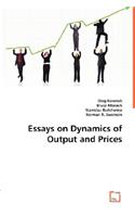 Essays on Dynamics of Output and Prices