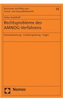 Rechtsprobleme Des Amnog-Verfahrens