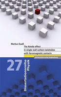 The Kondo Effect in Single Wall Carbon Nanotubes with Ferromagnetic Contacts
