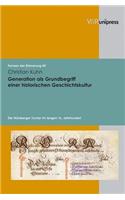 Generation ALS Grundbegriff Einer Historischen Geschichtskultur