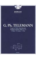 Telemann: Sonata in C Major for Treble (Alto) Recorder and Basso Continuo Twv41: C2