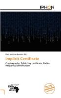 Implicit Certificate