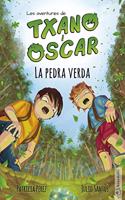 Txano i Oscar 1 - La pedra verda: Llibres ilÂ·lustrats d'aventures i misteri per a nens (7-12 anys)