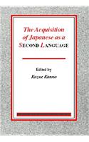 Acquisition of Japanese as a Second Language