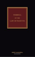 Terrell on the Law of Patents 19th Edition