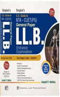 LLB NTA - CUET (PG) Guide Entrance Examination [2024] [29th edition] by Singhal Law Publications
