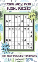 Extra Large Print Sudoku Puzzles