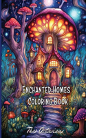 Enchanted Homes: Coloring Book