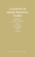 Lexicon of Greek Personal Names