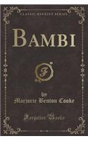 Bambi (Classic Reprint)