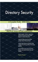 Directory Security A Complete Guide - 2020 Edition