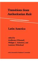 Transitions from Authoritarian Rule