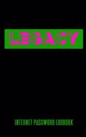 Legacy Internet Password Logbook: A Notebook For Alpha Kappa Alpha Sorors