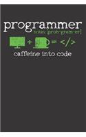 PROGRAMMER Notebook Journal
