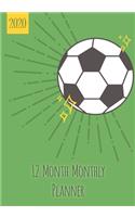 12 Month Monthly Planner