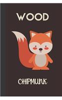 Wood chipmunk