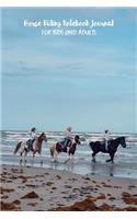 Horse Riding Notebook Journal for Kids and Adults: Pocket Journal for Girl Horse and Pony Lovers