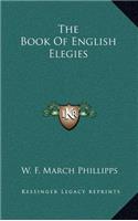 The Book of English Elegies