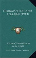 Georgian England, 1714-1820 (1913)