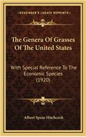 The Genera of Grasses of the United States: With Special Reference to the Economic Species (1920)