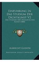 Einfuhrung In Das Studium Der Dichtkunst V2