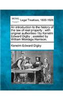 Introduction to the History of the Law of Real Property