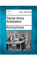 Tacna-Arica Arbitration: (English)