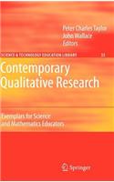 Contemporary Qualitative Research: Exemplars for Science and Mathematics Educators