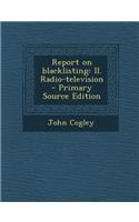 Report on Blacklisting
