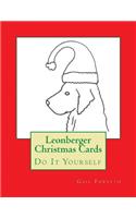 Leonberger Christmas Cards: Do It Yourself
