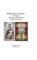 Bead Tapestry Patterns for Loom Our Lady of Mt. Carmel and A Dove Above Geo: (English)