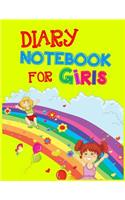 Diary Notebook For Girls: Journal Notebook Lined Pages