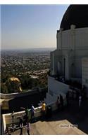 Journal Pages - LA Griffith Observatory: 6" x 9", lined journal, blank book notebook, durable cover,150 pages for writing