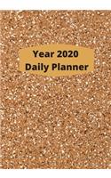 Year 2020 Fully Dated Monthly, Weekly And Daily Calender Planner: Novelty Line Notebook / Journal College Rule Line, A Perfect Gift Item (7 x 10 inches) For Men, Women, Student, Office etc.