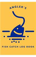 Angler's Fish Catch Log Book