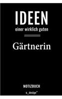 Notizbuch für Gärtner / Gärtnerin