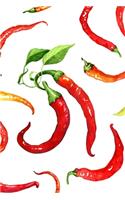 Notebook: for Red Chilli lovers